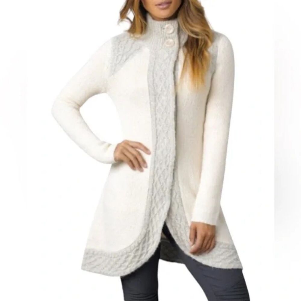prAna Angelica Duster style sweater size L